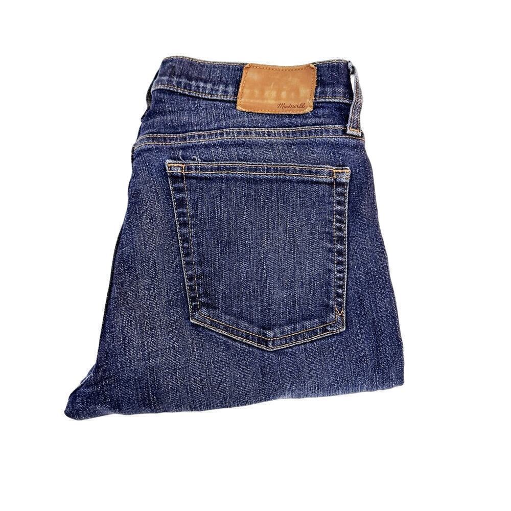 Madewell Men's Skinny Dark Wash Denim Jeans Zip Fly Size 33 x 30L